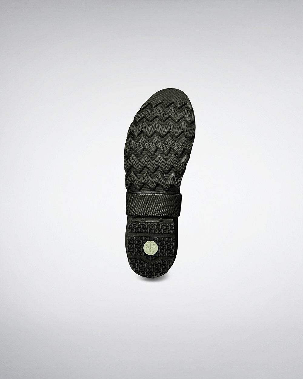 Krótkie Gumowce Damskie - Hunter Gardener - Ciemny Oliwkowe - JLUR-68901